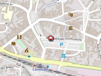 Carte de Amaryllis Institut De Beauté à Carentan