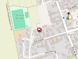 Carte de Urgence (services Locaux) à Caurel