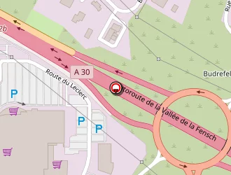 Carte de La Halle à Fameck