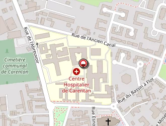 Carte de Evelyne Boutique à Carentan