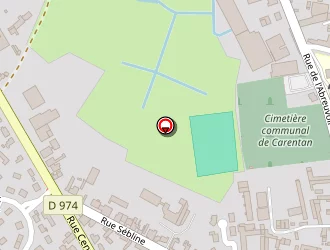 Carte de Institution Notre-dame à Carentan