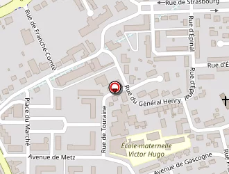 Carte de Afavel à Fameck