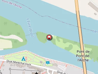 Carte de Camping Eure Et Seine à Pont-de-l'arche