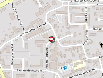 Carte de La Poste à Fameck