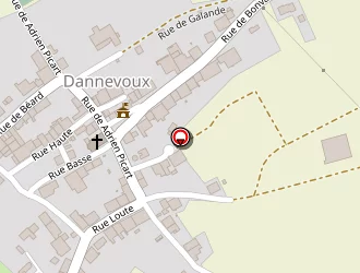 Carte de La Charbonnée à Dannevoux