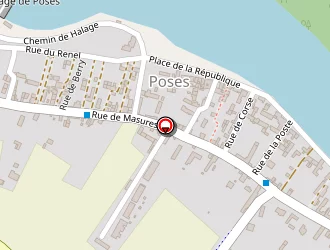 Carte de Fiquet Gérard à Poses