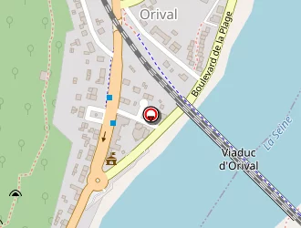 Carte de Ecole à Orival