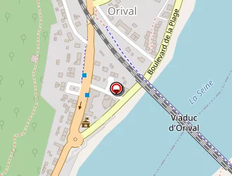 Carte de Centre Normand Contrôle Technique Auto Sécurité à Orival