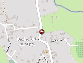 Carte de Berneuil Ludwig à Bazincourt-sur-epte