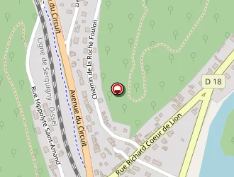 Carte de Coat Romain à Orival