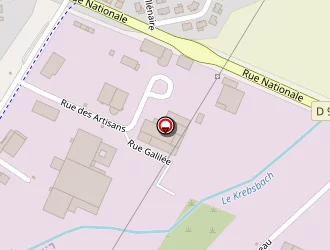 Carte de Mp International à Florange