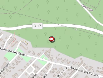 Carte de Gymnase à Hayange