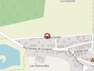 Carte de Actis à Courlandon