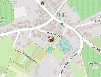 Carte de Vivescia à Saint-thierry