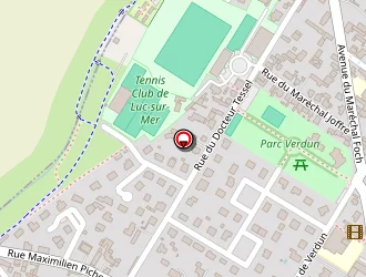 Carte de Mairie Local Jeunes à Luc-sur-mer