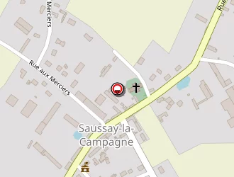 Carte de Ecole à Saussay-la-campagne