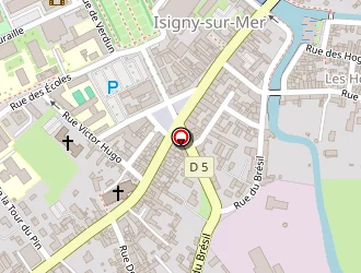 Carte de Le Poudrier à Isigny-sur-mer