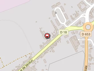 Carte de Aldi Marché à Florange