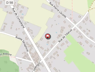 Carte de Catrain Raphael à Saint-sauveur