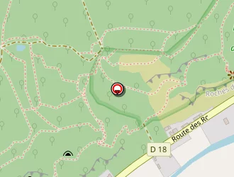 Carte de Les Roches à Orival