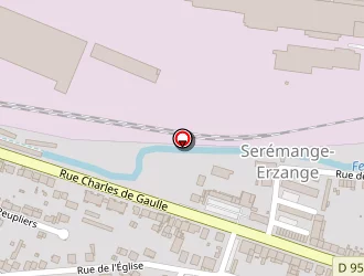 Carte de Café De La Poste à Serémange-erzange