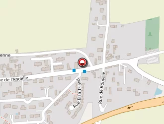 Carte de Locamiante à Alizay