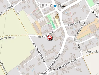 Carte de Cuisines Garnotel à Courcy