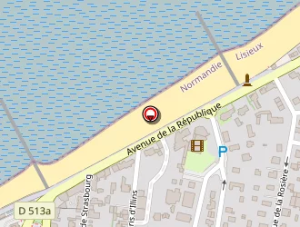 Carte de Café De La Poste à Villers-sur-mer