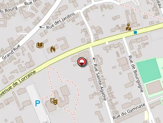 Carte de Centre Cult La Moisson (soc) à Florange