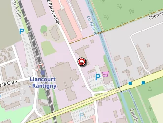 Carte de Pharmacie Parmentier à Rantigny