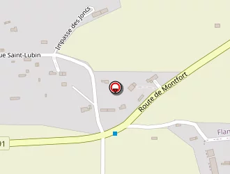 Carte de Motte Jérome à Flancourt-catelon