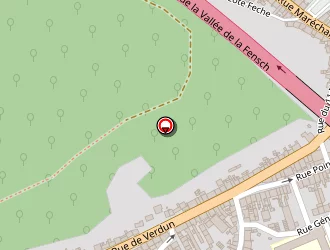 Carte de Hettange Auto Pièces à Hayange