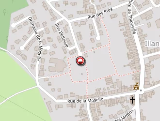 Carte de Terrain De Pétanque à Illange