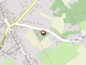 Carte de La Halle à Angy