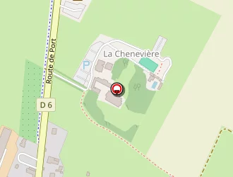 Carte de Château La Chenevière à Commes