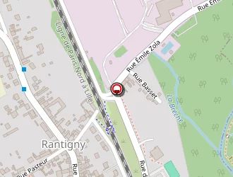 Carte de La Poste à Rantigny