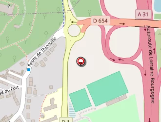 Carte de Complexe Sportif à Illange