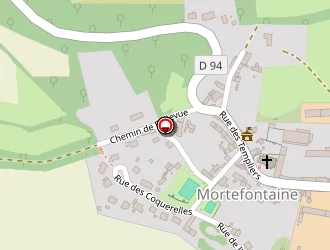 Carte de Terrain De Pétanque à Mortefontaine