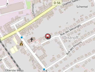 Carte de Centre Culturel à Distroff