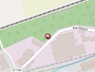 Carte de Etablissements Petit à Florange