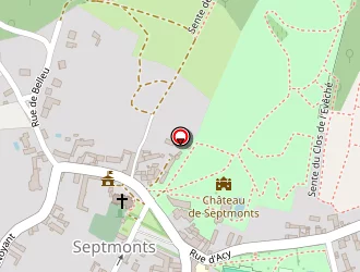 Carte de Ecole Primaire à Septmonts