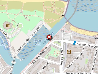 Carte de Hôtel De Paris à Courseulles-sur-mer