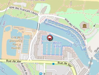 Carte de La Chaumière à Courseulles-sur-mer