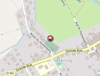 Carte de Caserne Des Pompiers à Veckring