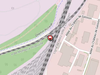 Carte de E.m.h (equipe Métallurgique Hamoise) à Thionville