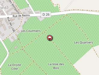 Carte de Les Rev'ailes à Brimont