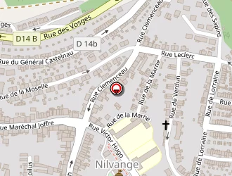 Carte de La Gasconne à Nilvange