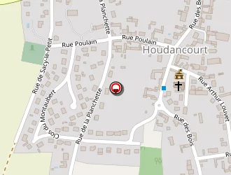 Carte de Stade Communal à Houdancourt