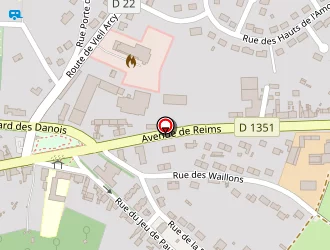 Carte de Dubois Robert à Braine