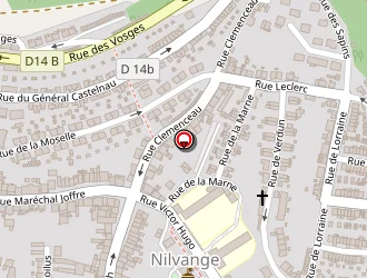 Carte de Salon Bernadette à Nilvange